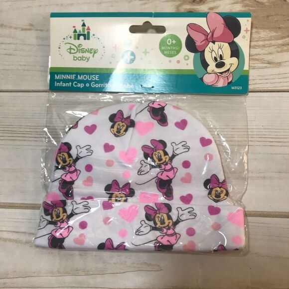 Minnie Mouse Infant Multi Color Hearts Polka Dots - Picture 1 of 4